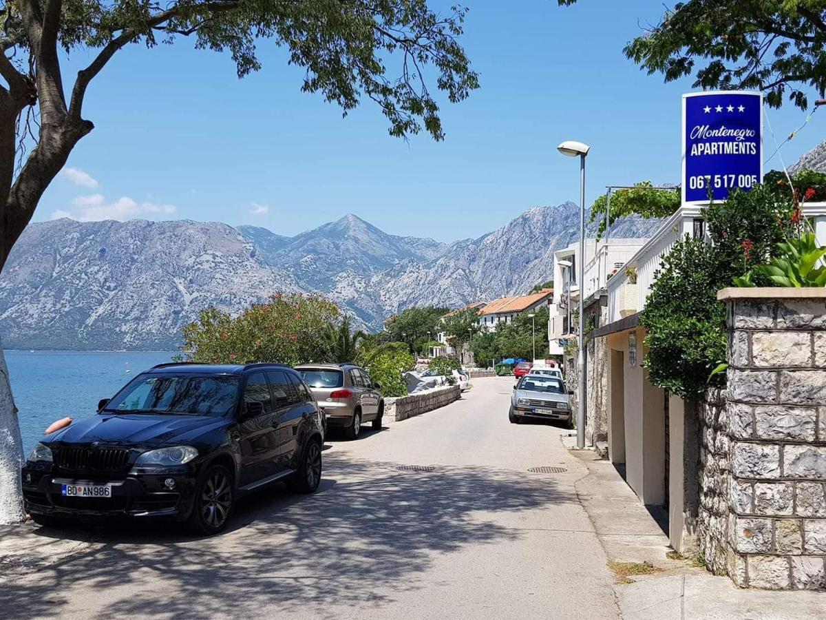 Montenegro Apartments - Private Beach Kotor Eksteriør billede